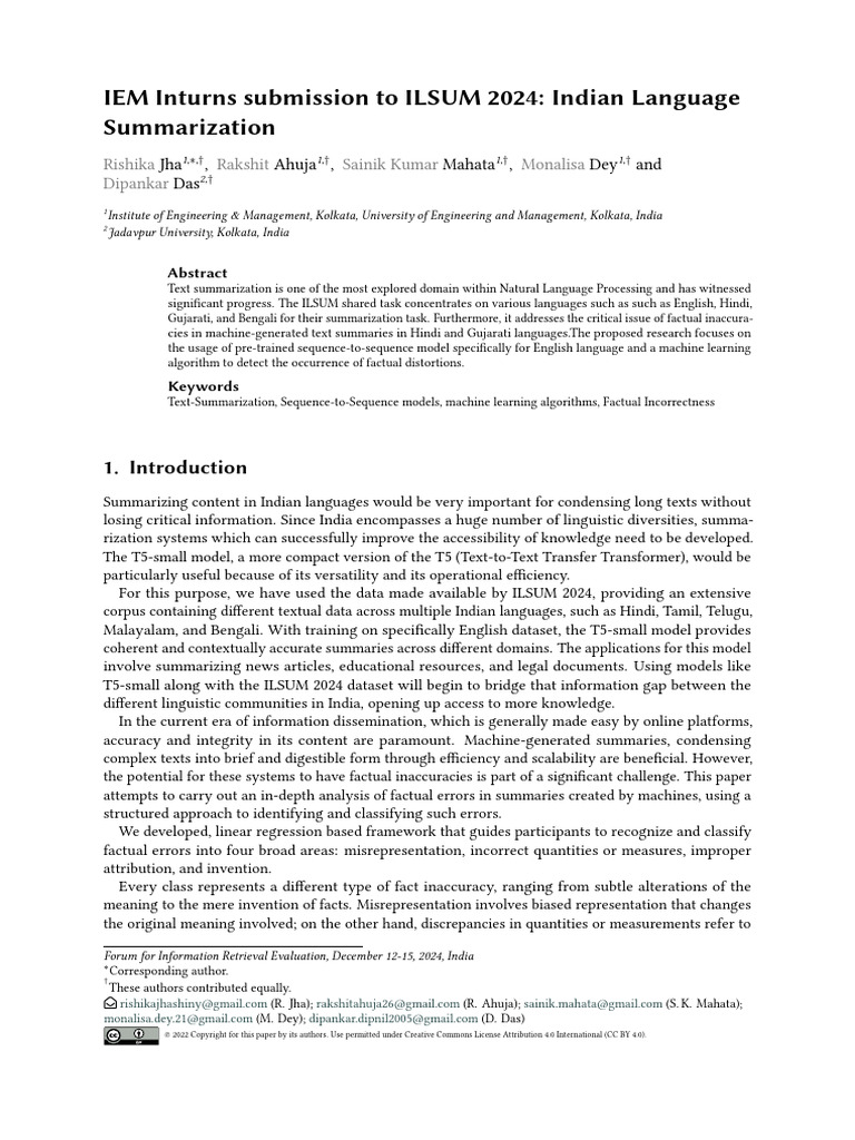 Template For Submissions To CEUR Workshop Proceedings CEUR WS Org 1 ...