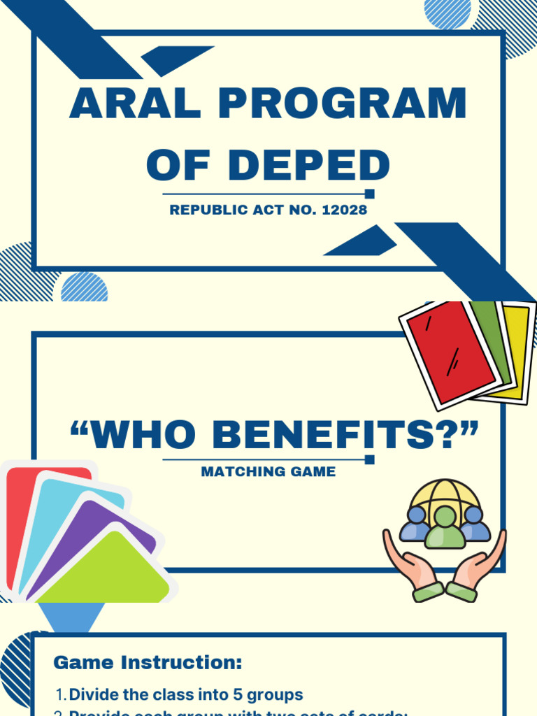 ARAL Program of DepEd - 20250925 - 111602 - 0000 | PDF | Educational ...