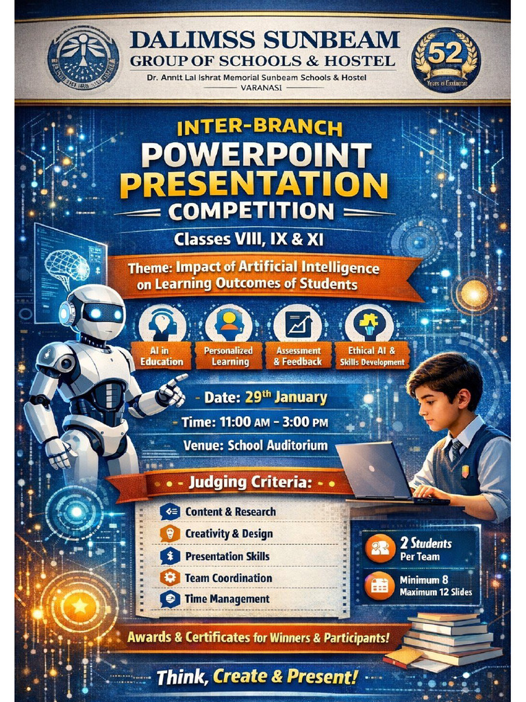 Inter-Branch PowerPoint Presentation Competition 2026 | PDF