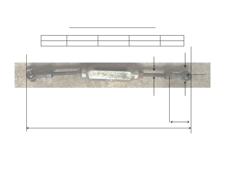 Adjustable Linkage Rod | PDF