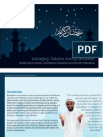 Managing Diabetes in Ramadhan Booklet