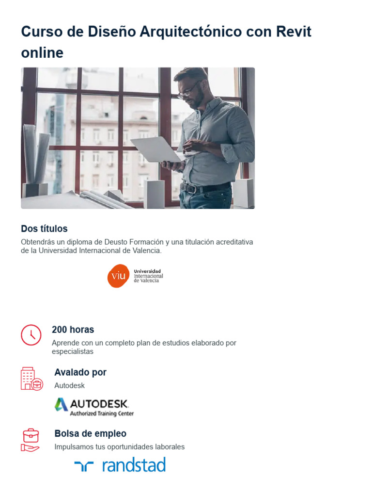 Diseño Arquitectónico Con Revit | PDF | Autodesk Revit | Modelado de ...