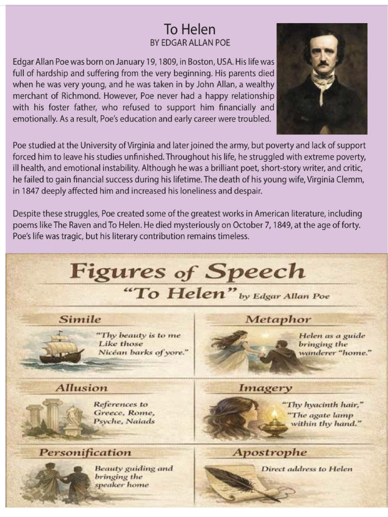 To Helen by Edgar Allan Poe | PDF
