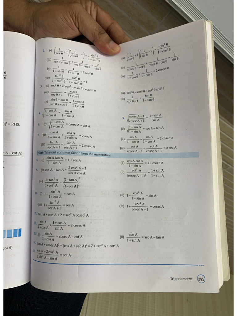 Trigonometry Mandar Sir Question Bank | PDF