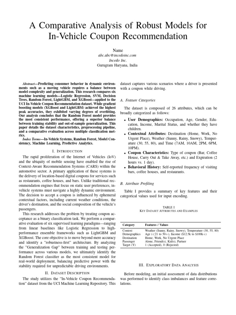 IEEE Conference Template 3 - 1 | PDF | Machine Learning | Information ...