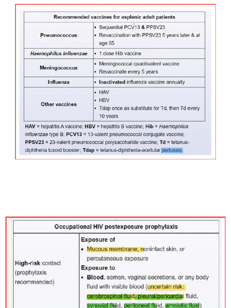 Vaccination and Screening | PDF