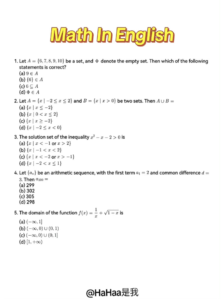Math CSCA January | PDF