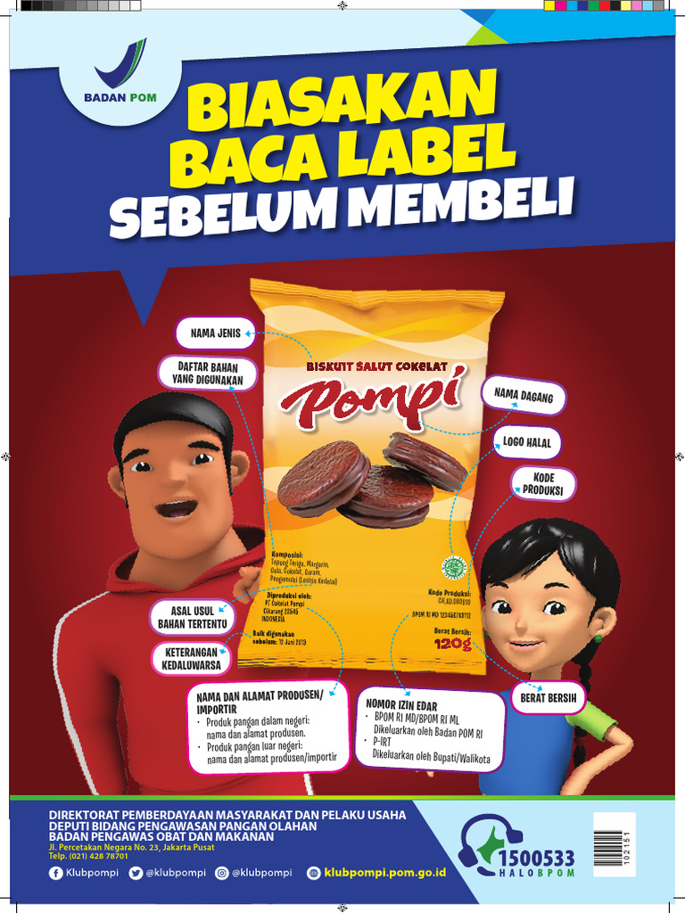 Bpom Poster2019 Bacalabel Okefix | PDF