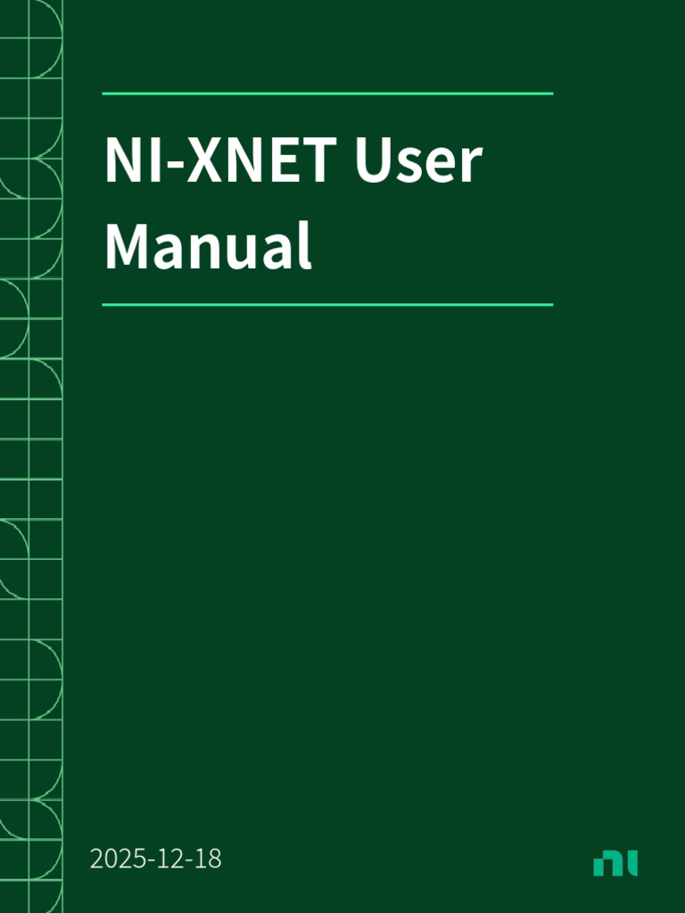 Ni Xnet - User - Manual - 2025 12 18 15 20 06 | PDF | 64 Bit Computing ...