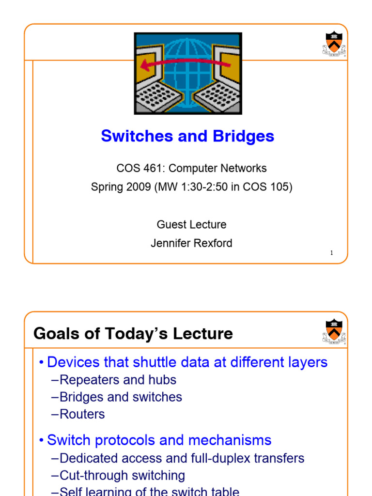 Lec09 Switches | PDF | Network Switch | Ethernet