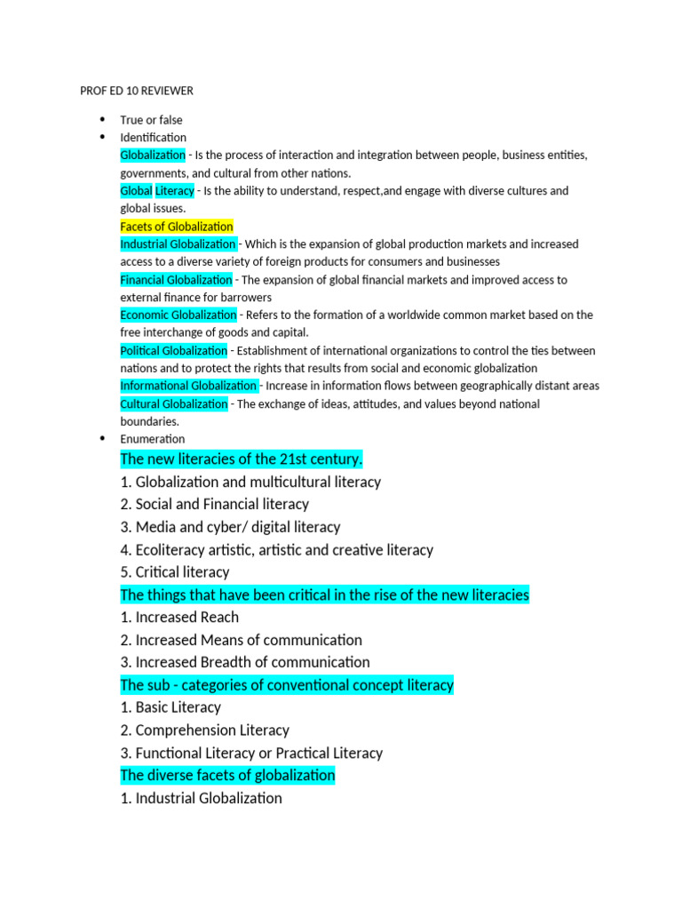 Prof Ed 10 Reviewer | PDF