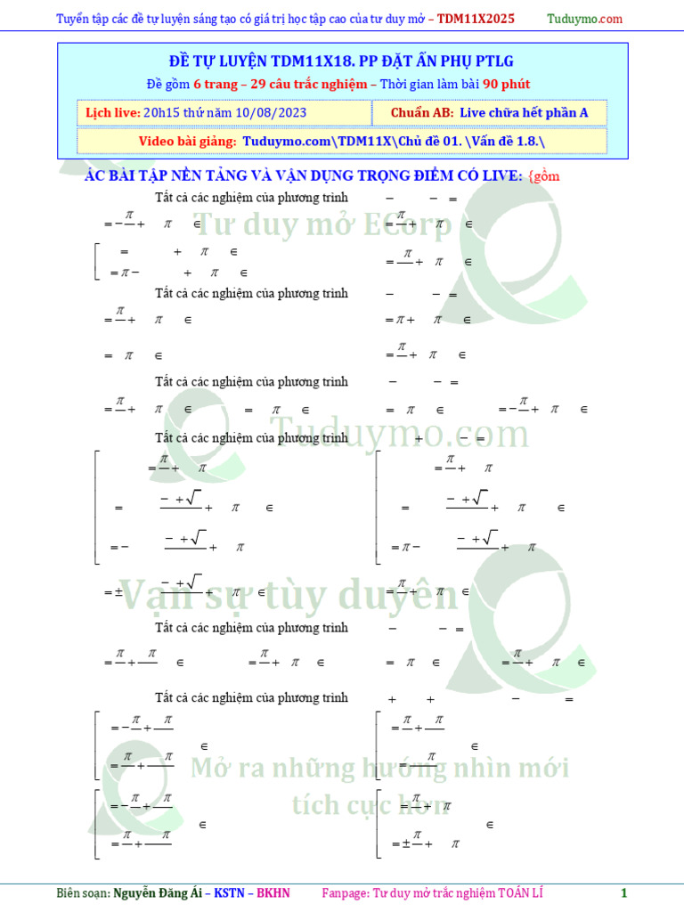 de tdm11x2025 18 DTL PP Dat An Phu Trong PTLG PDF | PDF