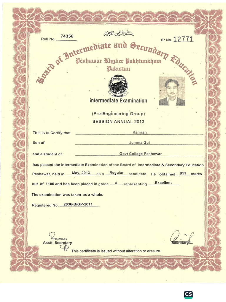 FSC Certificate+Dmc | PDF