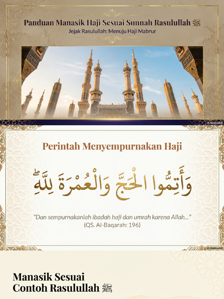 Jejak Rasulullah Menuju Haji Mabrur | PDF