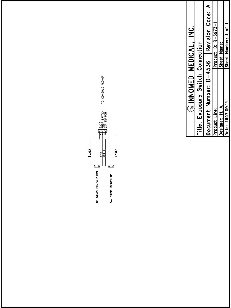 D4536a Exposure Switch Connection | PDF