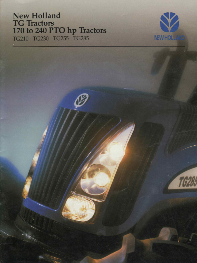 New Holland Tg210 Tg230 Tg255 Tg285 | PDF