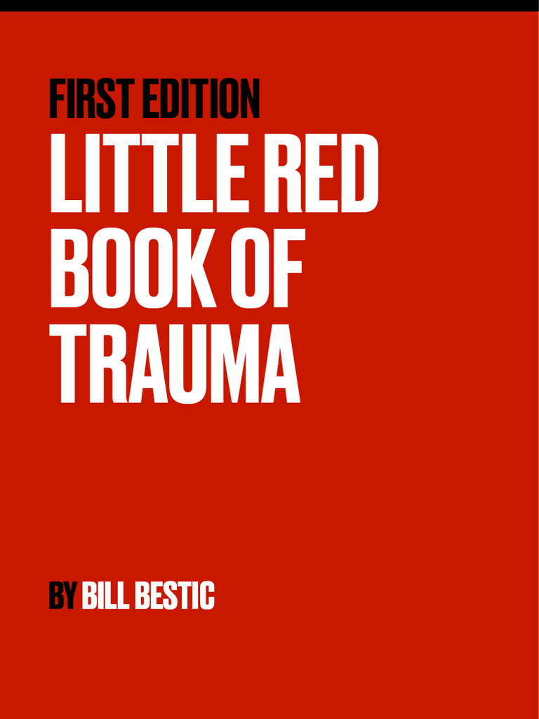 Little Red Book of Trauma 1st Edition | PDF | Major Trauma | Bleeding