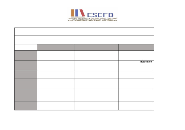Emplois Du Temps M Ifdl 2024 2025 Semestre 1 | PDF