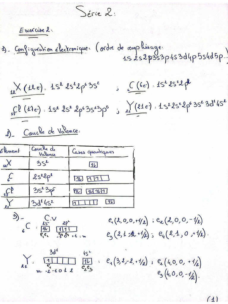 Serie 2 Correction | PDF
