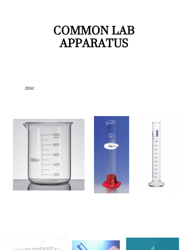 Common Lab Apparatus | PDF
