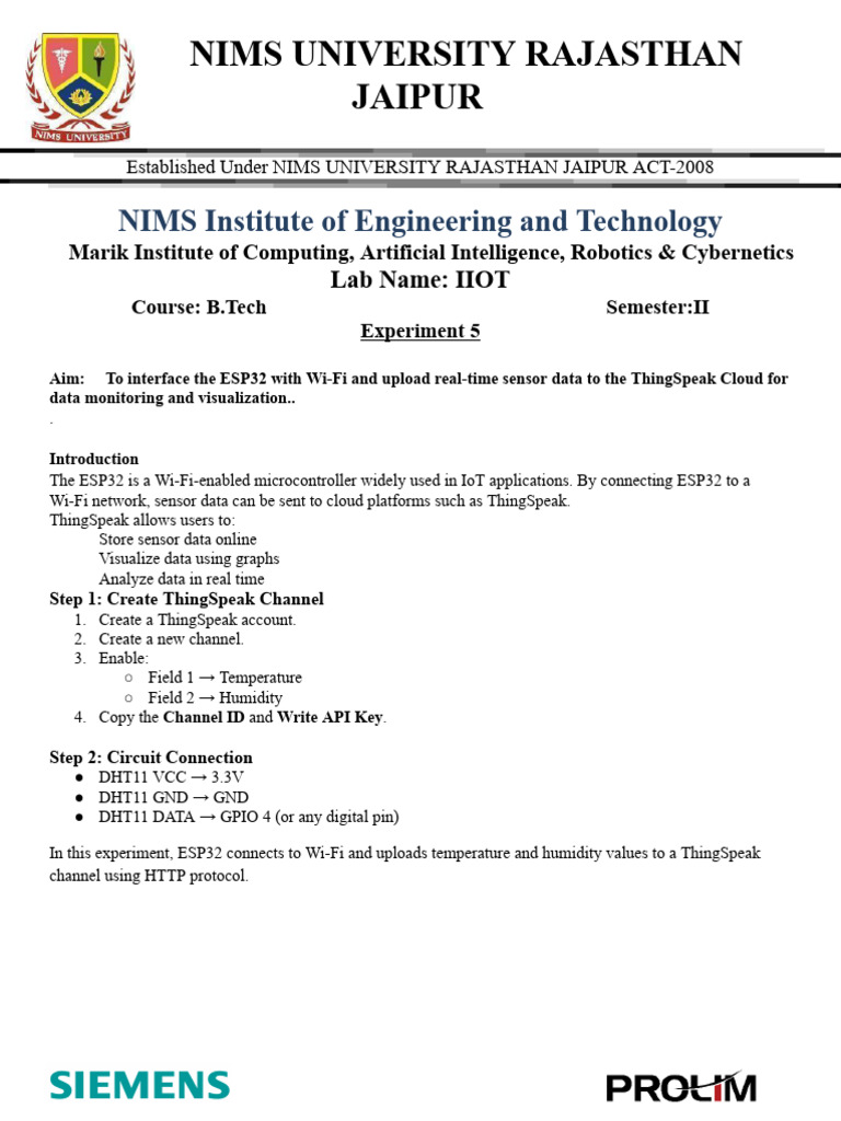 Experiment 5 | PDF