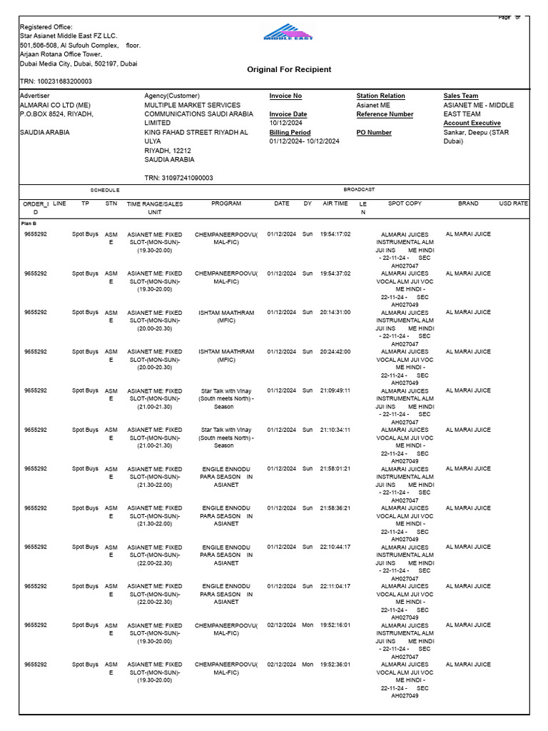 Edited Invoice 1 | PDF