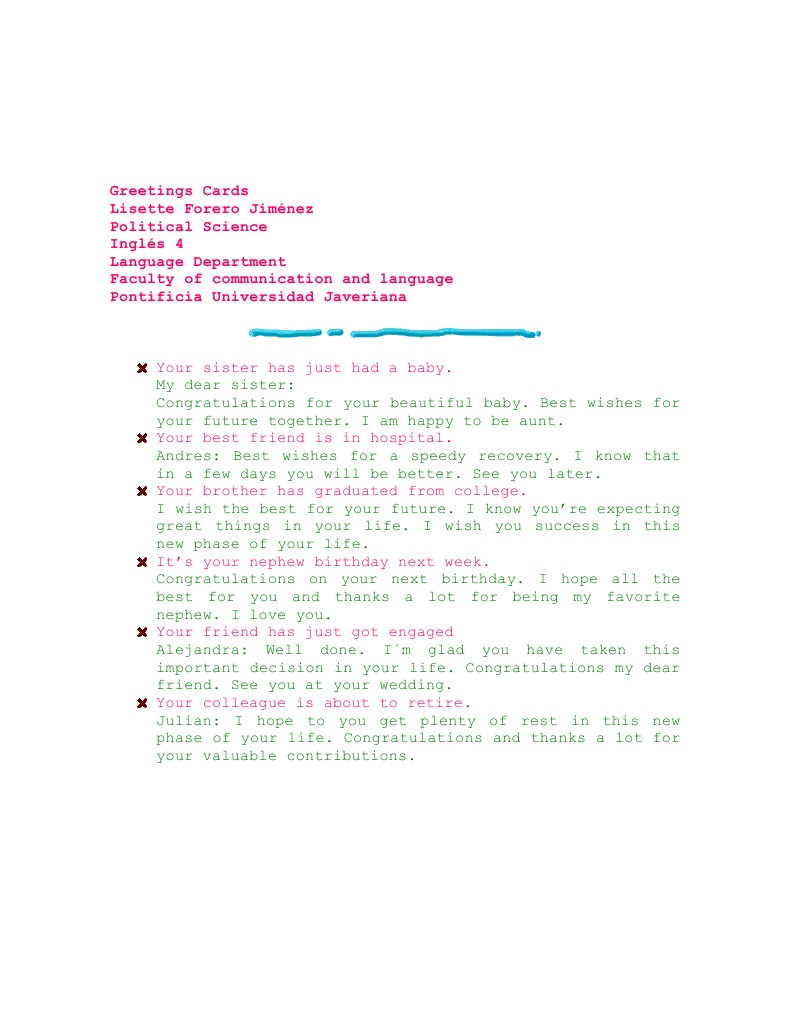 Greetings Cards | PDF