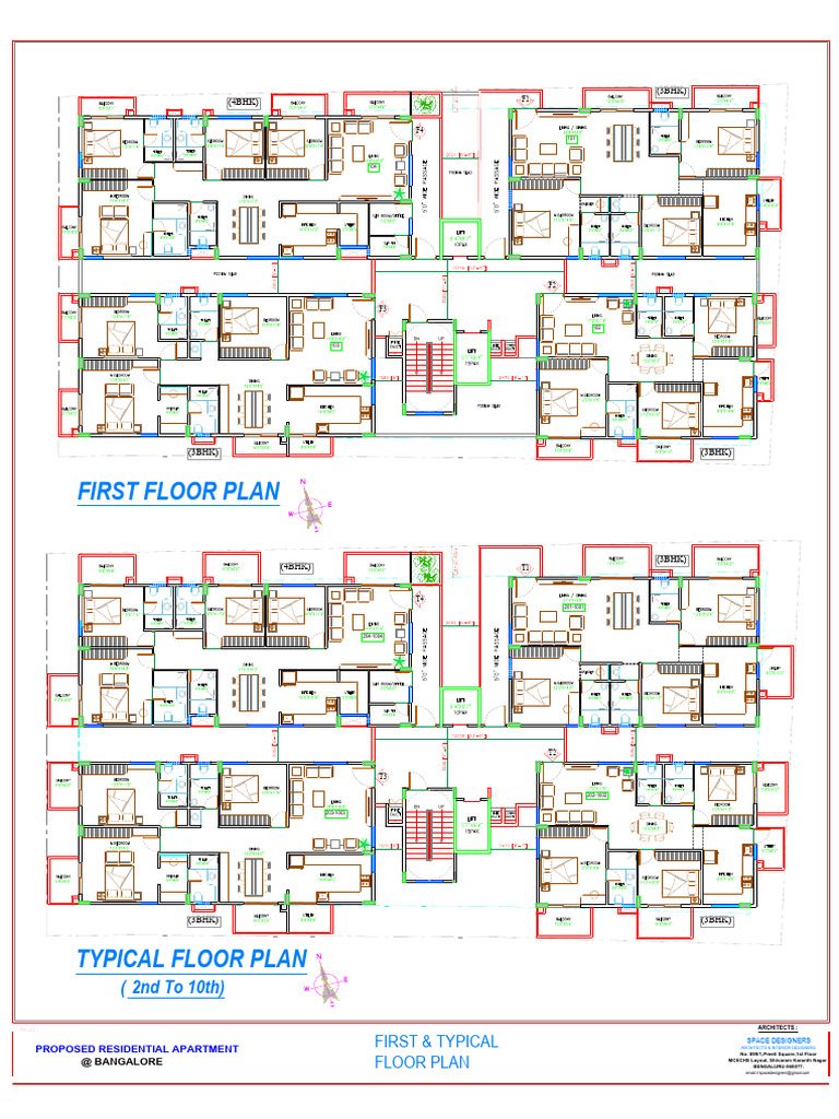 First and Typical Floor Plan | PDF