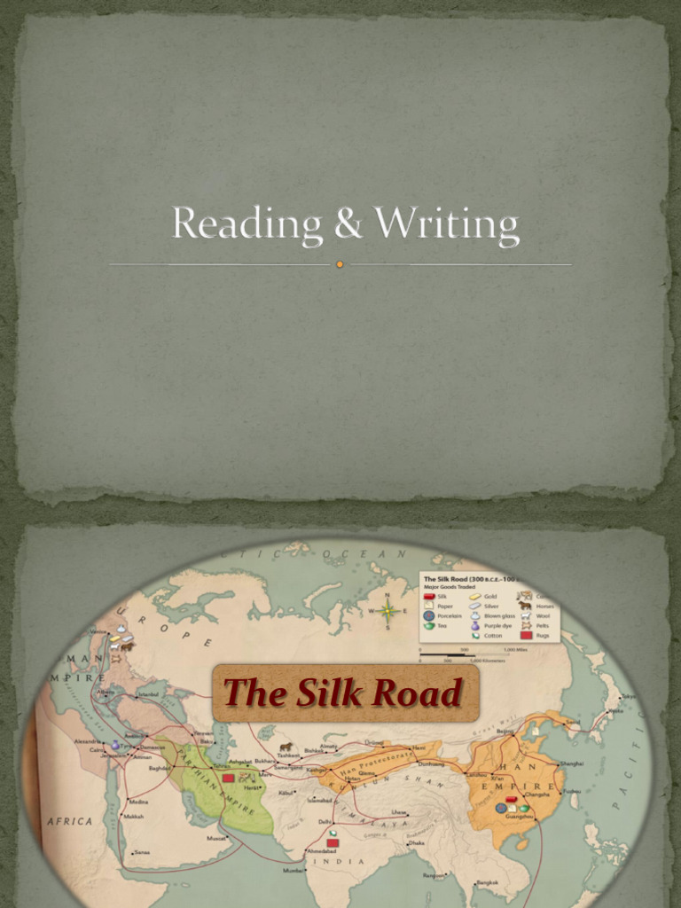 Reading & Writing | PDF | Silk Road