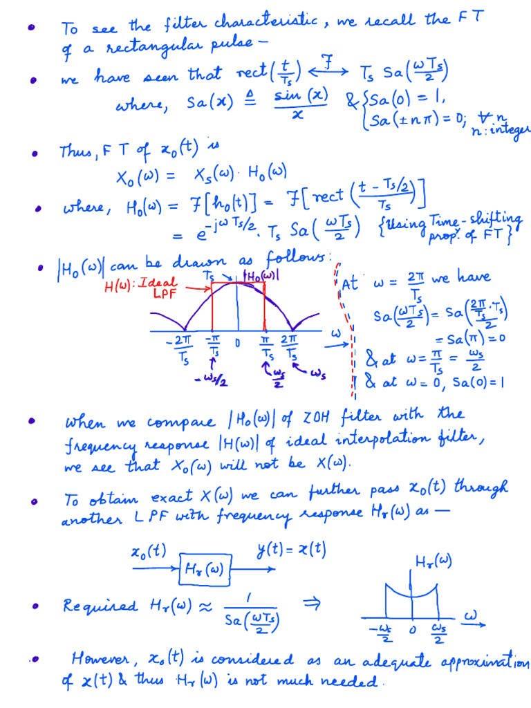Zero-Order Hold Interpolation - 2 | PDF