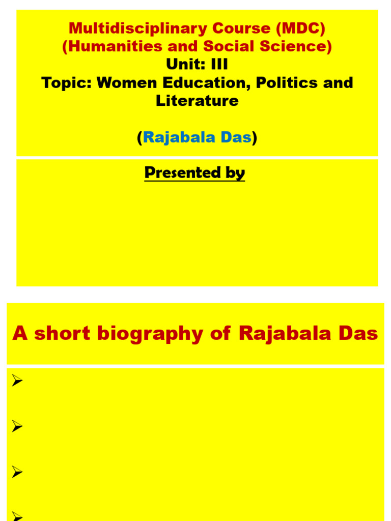 Women Education | PDF