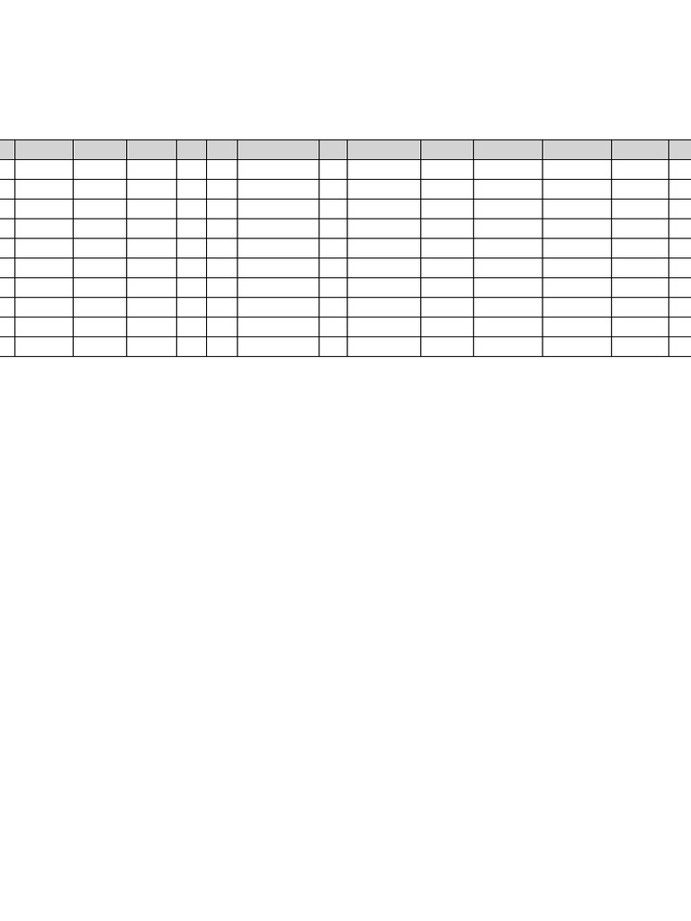 Absentee Report Format-1 | PDF