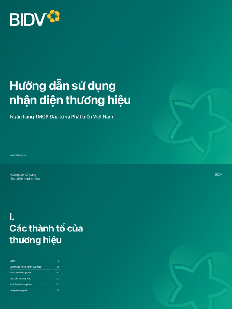 BIDV - Brand Guidelines - Logo | PDF