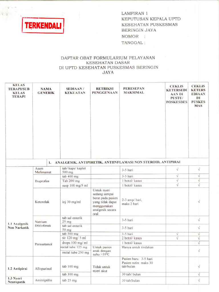 3.10.1.a1 Formularium | PDF