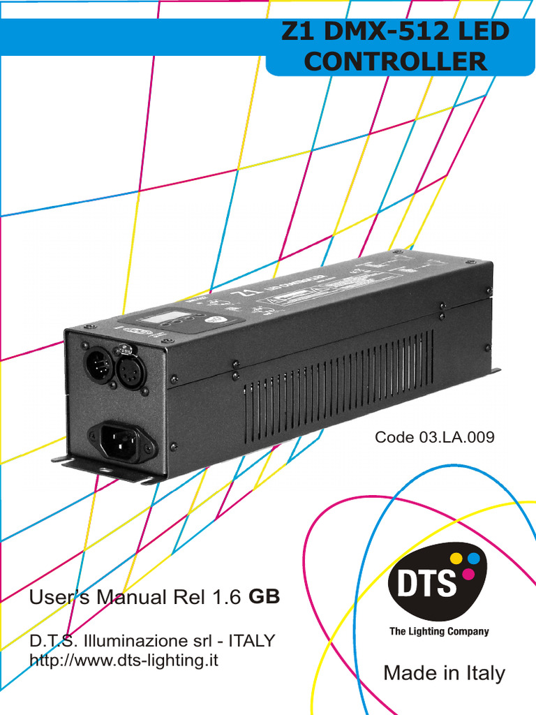 DTS Z1 1.6 DMX Led Driver (English) | PDF | Electrical Engineering ...