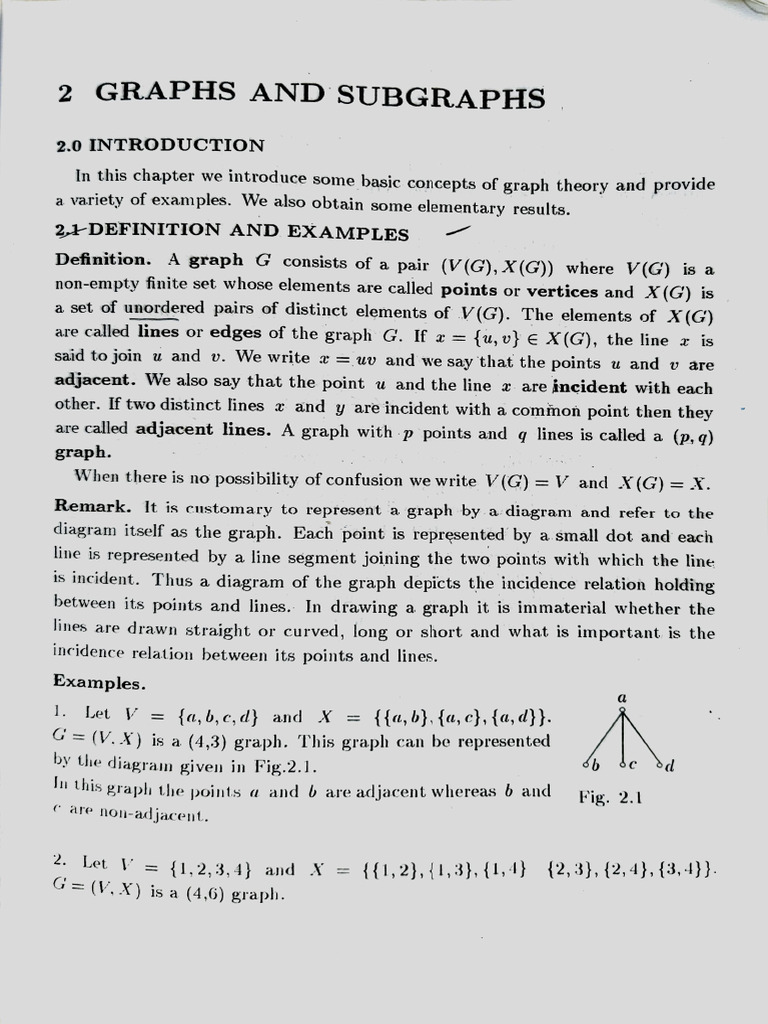 Graph Theory 25-26 | PDF