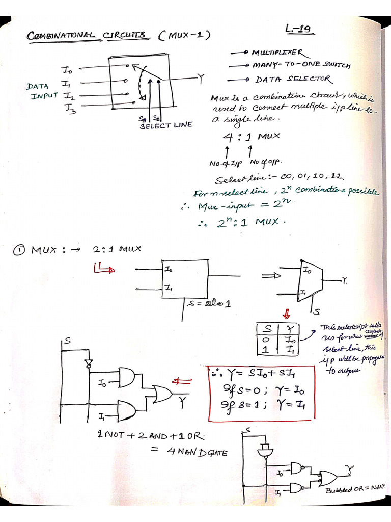 MUX and Decoder | PDF
