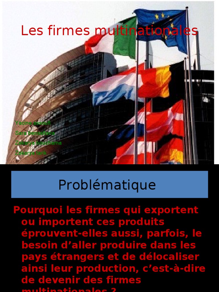 Dissertation firmes multinationales 06 image