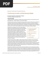Download How Cisco Transforms Innovation and New Business Models by Cisco IT SN100024425 doc pdf