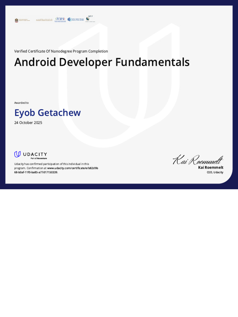 Eyob Android Dev | PDF