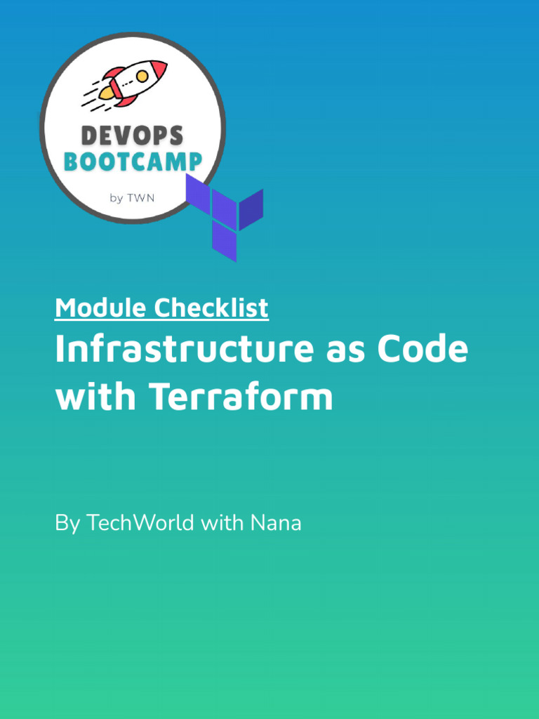 12.1 Terraform Checklist | PDF | Computer File | Software