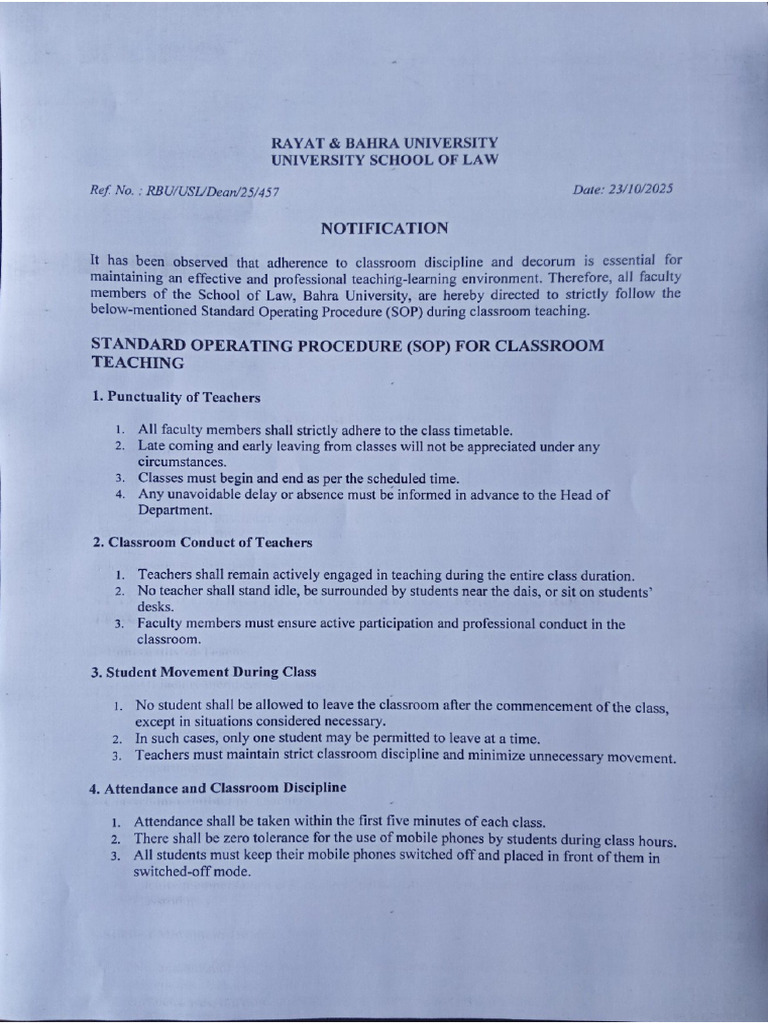Notification | PDF