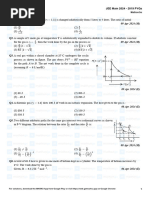 Thermodynamics - JEE Main 2026 (Jan) - MathonGo (1) | PDF | Gases | Heat