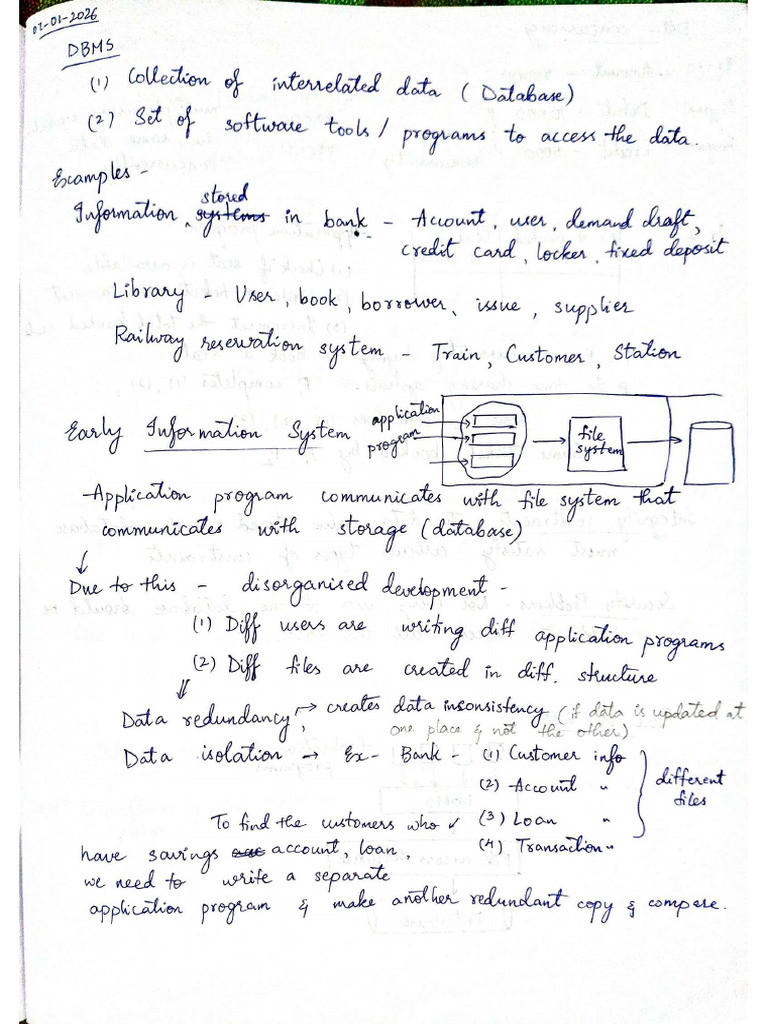 DBMS Notes | PDF