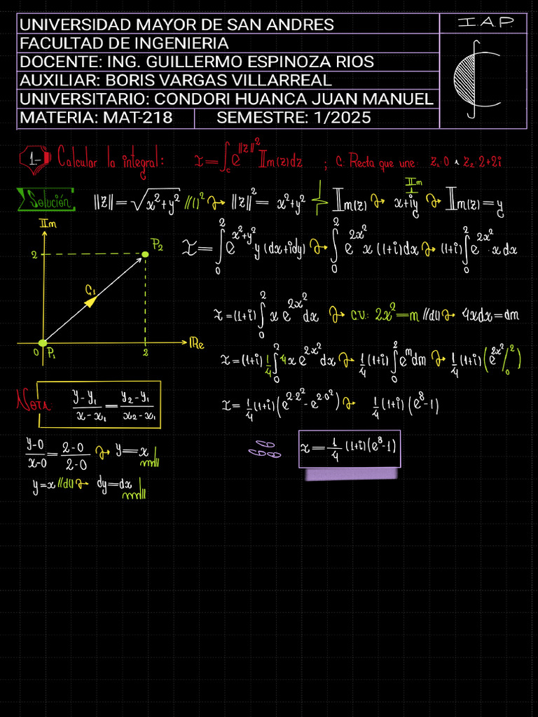 Practica Mat-218 2p | PDF