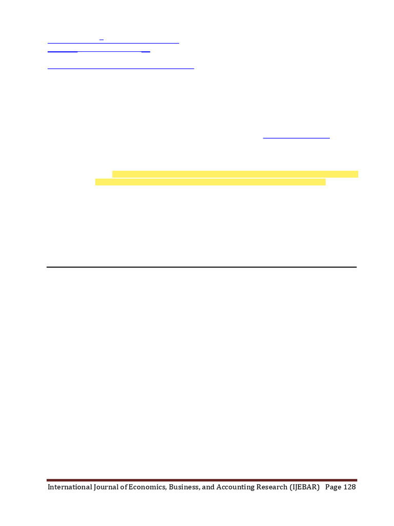 Jurnal PBV, Der, LN, Jii | PDF | Profit (Economics) | Debt