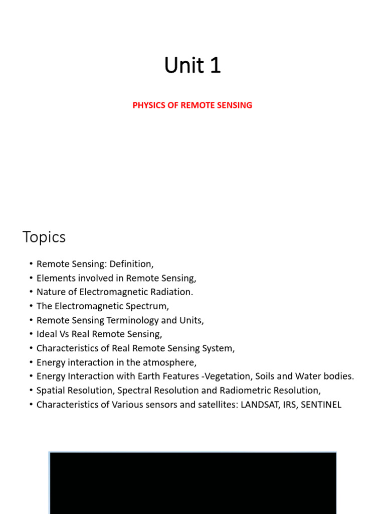 Remote Sensing and Gis | PDF | Remote Sensing | Atmosphere Of Earth