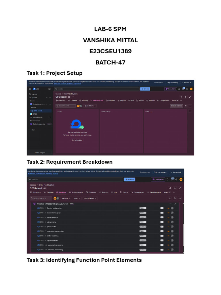 E23cseu1389 SPM Lab6 | PDF