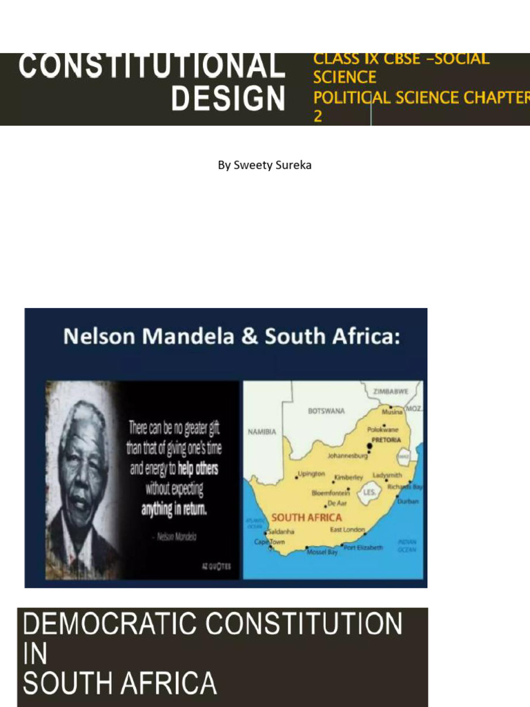 Constitutional Design | PDF