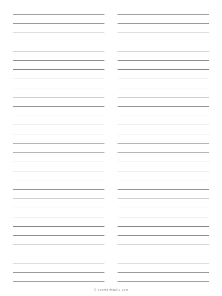 2 Col College Ruled | PDF
